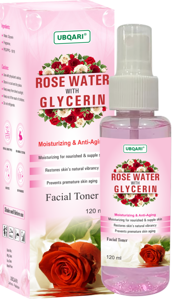 Ubqari Rose Water & Glycerin
